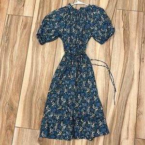 ONLY WORN ONCE J.CREW X LIBERTY COTTON DRESS S